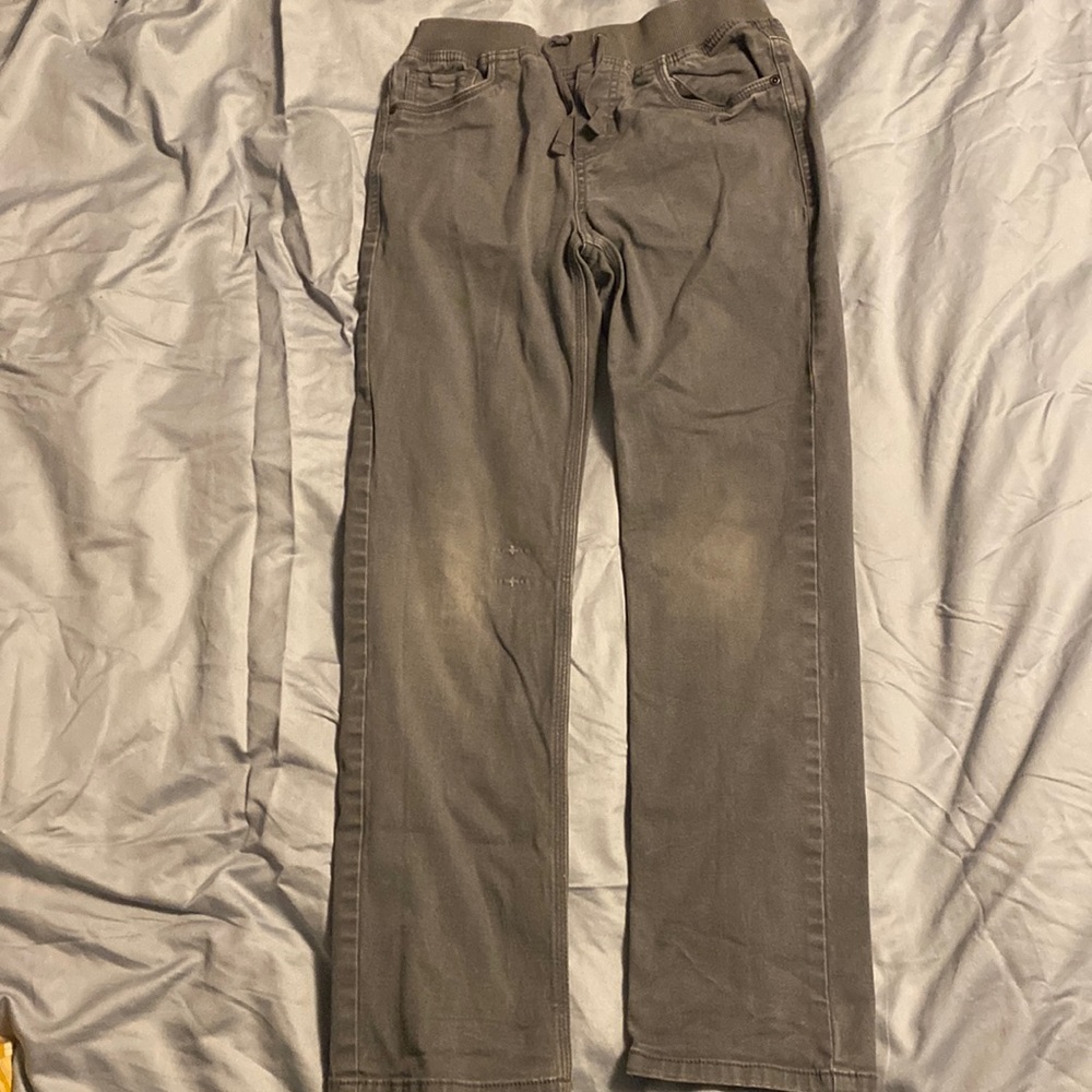 Boys grey cotton pants